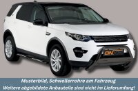 Schwellerrohre Design Schwarz für LAND ROVER Discovery Sport 5 Edelstahl mit TÜV