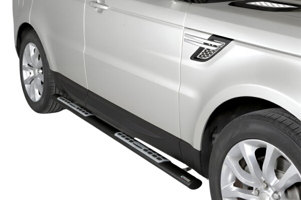 Schwellerrohre Design Schwarz für Range Rover Sport Bj. 2014-17 mit TÜV