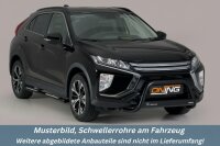 Schwellerrohre Design Schwarz für MITSUBISHI Eclipse Cross Bj.2018> mit TÜV