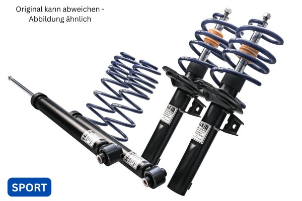 H&R Cup-Kit Sportfahrwerk 40368-1 für Audi A4 Typ 8E