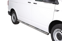 Schwellerrohre Design für VW T6 & T6.1 ab Bj.15- Edelstahl mit TÜV