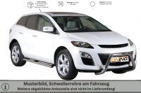 Schwellerrohre Design für MAZDA CX7 Bj. 2010- Edelstahl mit TÜV