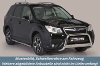 Schwellerrohre Design für SUBARU Forester SJ Bj....