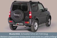 Schwellerrohre Design für SUZUKI Jimny Bj. 2012-2017 Edelstahl mit TÜV