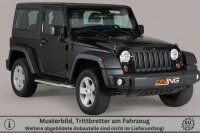 Trittbretter Schwellerrohre für JEEP Wrangler JK 3 Türer Bj.2011> Edelstahl Ø50mm mit TÜV