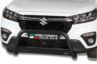 Frontbügel Edelstahl schwarz für Suzuki SX4 S-Cross Hybrid Bj. 2022- Ø63mm mit Gutachten