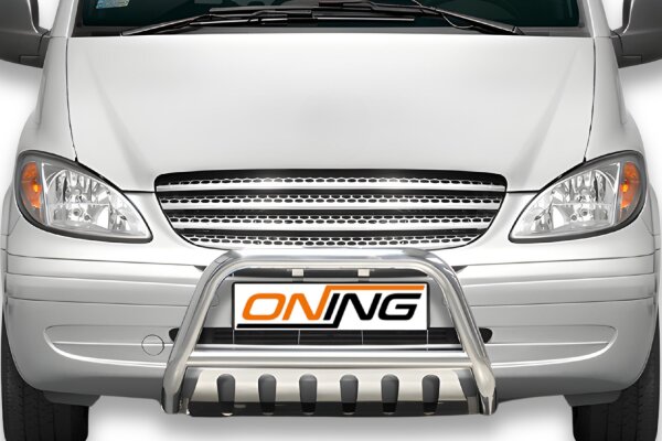 Frontschutzbügel mit Blech passend für Mercedes Vito W639 Bj.2003-2010 Gutachten