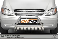 Frontbügel mit Blech passend für Mercedes Vito W639 Bj.2003-2010 Gutachten