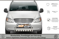 Frontschutzbügel mit Blech passend für Mercedes Vito W639 Bj.2003-2010 Gutachten