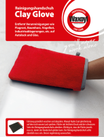 Waxoyl Reinigungshandschuh Knethandschuh Lackknete Auto Knete Clay Glove