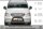 Frontschutzbügel SCHWARZ mit Blech passend für Mercedes Vito W639 Bj.2003-2010