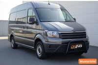 Frontbügel Edelstahl schwarz für MAN TGE 2017 - Ø63mm mit Gutachten Frontschutzbügel