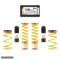 KW Gewindefedern 25361034 für Chevrolet C8 Typ Y2XM