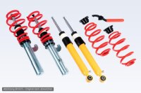 V-Maxx Gewindefahrwerk X-Sport 70AV33/55 für VW Golf...