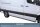 Schwellerrohre SCHWARZ ohne Tritt für Mercedes Sprinter L2 W906 W907 W910 Edelstahl Ø63mm TÜV