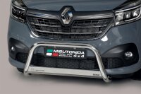 Frontbügel Edelstahl für Renault Trafic 3 2019 - 2020 Ø63mm mit Gutachten Frontschutzbügel