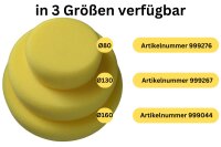 Koch Chemie Schleifschwamm gelb mittelhart Ø130mm
