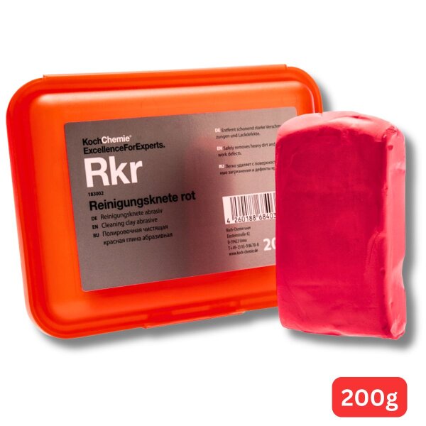 Koch Chemie Reinigungsknete rot 200g abrasiv Lack Knete