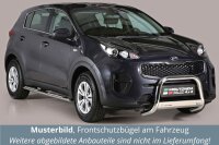 Frontbügel Edelstahl für Kia Sportage 2018-2021 Ø63mm mit Gutachten Frontschutzbügel