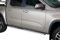 Schwellerrohre Design für VW Amarok II Bj. 2023- Edelstahl TÜV