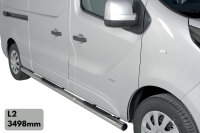 Schwellerrohre mit Tritt für RENAULT Trafic 3 L2 ab...