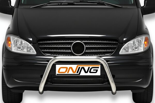 Frontbügel Edelstahl passend für Mercedes Vito W639 Bj. 2003-2010