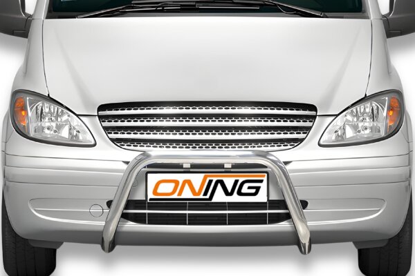 Frontschutzbügel ohne Querstrebe passend für Mercedes Vito W639 Bj. 2003-2010
