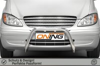 Frontbügel Edelstahl passend für Mercedes Vito W639 Bj. 2003-2010