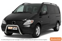 Frontbügel Edelstahl passend für Mercedes Vito W639 Bj. 2003-2010