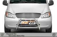 Frontschutzbügel ohne Querstrebe passend für Mercedes Vito W639 Bj. 2003-2010