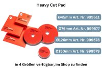 1x Koch Chemie Heavy Cut Pad Set 5x Ø 45 x 23 mm...