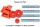 1x Koch Chemie Heavy Cut Pad Set 5x Ø 45 x 23 mm Polierschwamm Polierpad