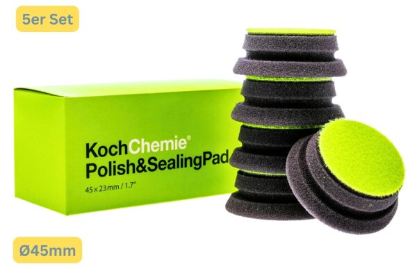 1x Koch Chemie Polish & Sealing Pad 5x Ø 45 x 23 mm Polierpad