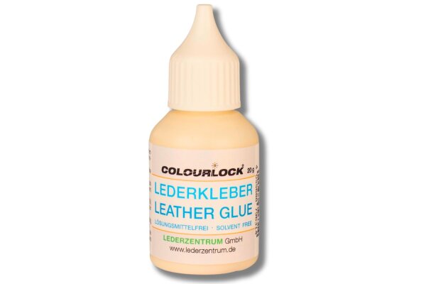 COLOURLOCK Lederkleber lösungsmittelfrei 20g klebt Risse und Löcher im Leder