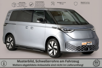 Schwellerrohre SCHWARZ oval mit Tritt für VW ID Buzz Edelstahl mit TÜV