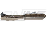 MARVING Auspuff "Amacal" verchromt + Aluhülle für Yamaha XT 600 E 3TB