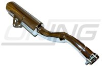 MARVING Auspuff "Amacal" verchromt + Aluhülle für Yamaha XT 600 E 3TB