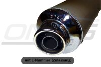 MARVING Auspuff "Amacal" verchromt + Aluhülle für Yamaha XT 600 E 3TB