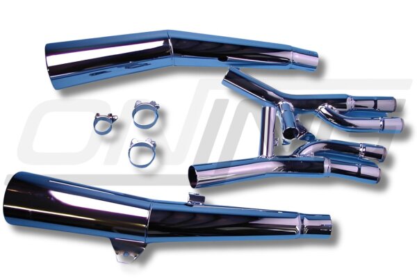 MARVING 4-2 Auspuff-Kit "Master" verchromt für Honda CB 750 Seven fifty RC42