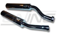MARVING Auspuff paar "Master" verchromt für Suzuki GSX 1100 G Bj.1991-
