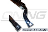 MARVING Auspuff paar "Master" verchromt für Suzuki GSX 1100 G Bj.1991-