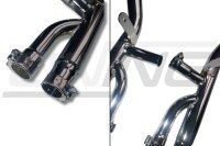 MARVING Auspuff paar "Master" verchromt für Suzuki GSX 1100 G Bj.1991-