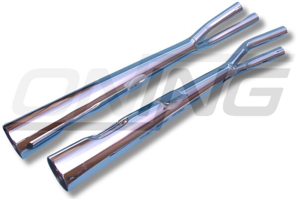 MARVING Auspuff paar "Master" verchromt für Honda CB 350 FOUR CB350F