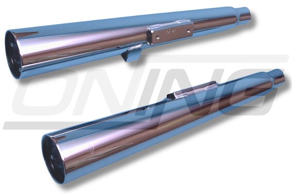 MARVING Auspuffpaar "Master" verchromt für Honda CM 400 C NC01