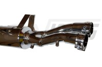 MARVING Auspuff "Master" verchromt für Honda NTV 650 REVERE RC33 Bj.88-97