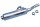MARVING Auspuff "Master" verchromt für Honda NTV 650 REVERE RC33 Bj.88-97