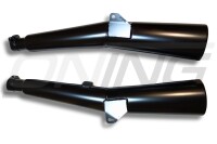 MARVING Auspuff Paar "Master" schwarz für Honda VF 750 F RC15 BJ.83-86