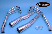 MARVING Auspuff "Master" verchromt für Honda CBX 1000 PRO LINK 6-2 kit (Komplettanlage)