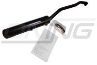 MARVING Auspuff "Master" ENDURO EDR schwarz lackiert für Honda XL 125 S