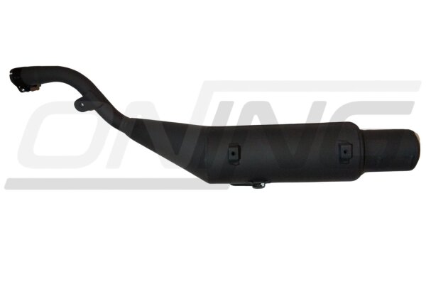 MARVING Auspuff "Enduro EDR" schwarz lackiert für YAMAHA XT 500 1U6